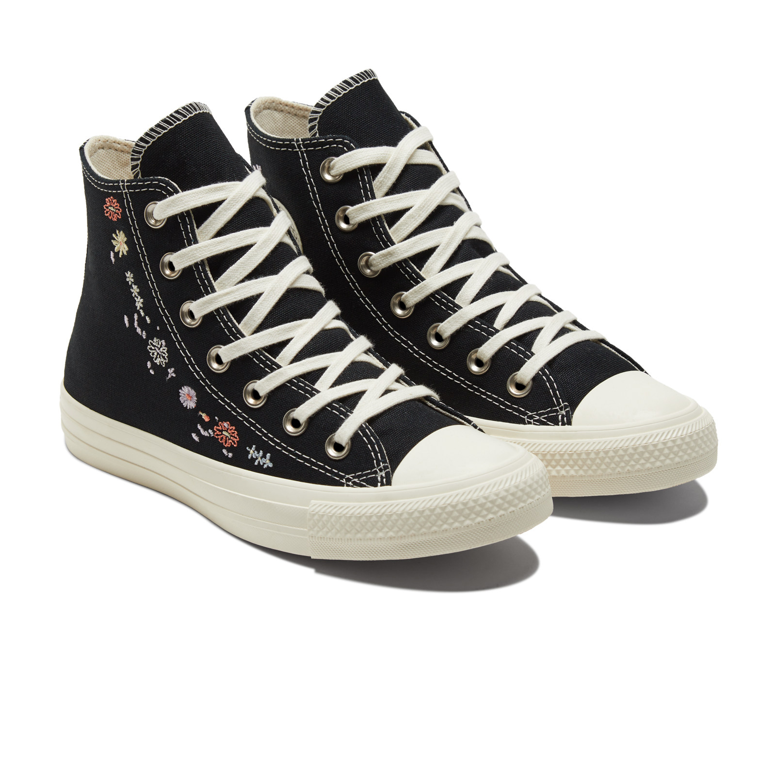 converse匡威官方allstar刺绣花卉帆布布鞋女鞋帆布鞋