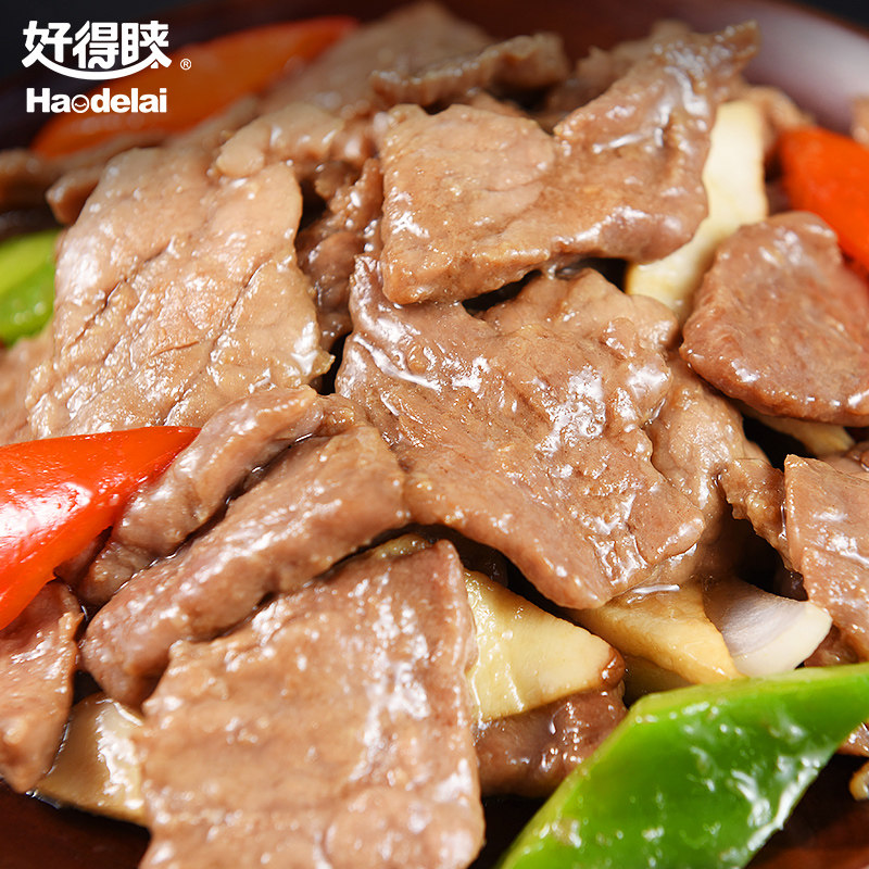 好得睐蚝油牛柳250g酒店特色私房菜速冻半成品菜方便菜牛肉类商用