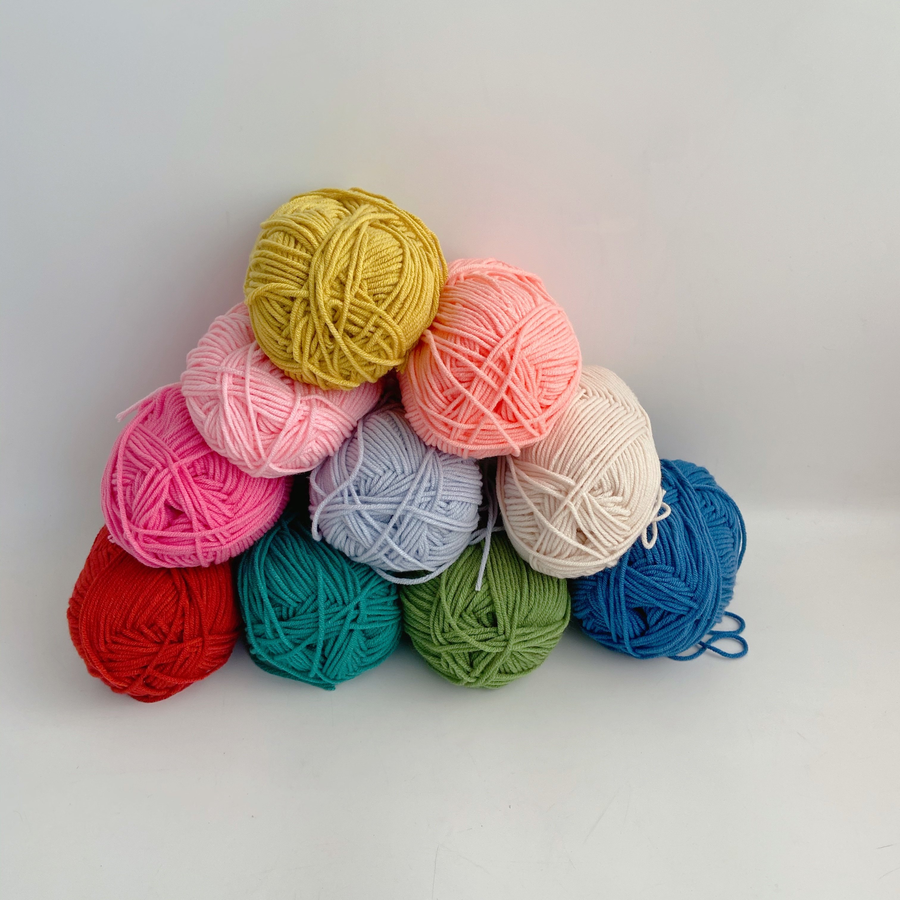 宝贝钩针5团毯子线毯定制编织手工diy毛线毛线