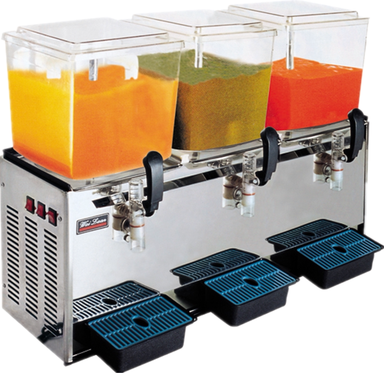 酒店专用唯利安精品w3l-3t奶茶果汁饮料机 搅拌式三缸自助冷饮机