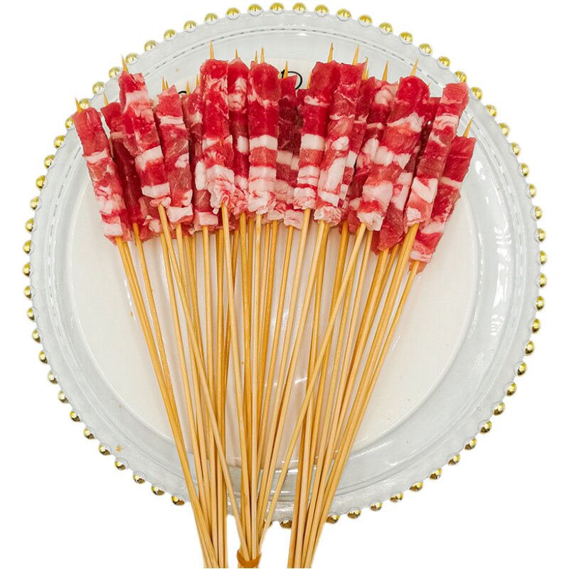 手把五花肉猪猪肉串烧烧烤铁板油炸火锅麻辣烫肉丸