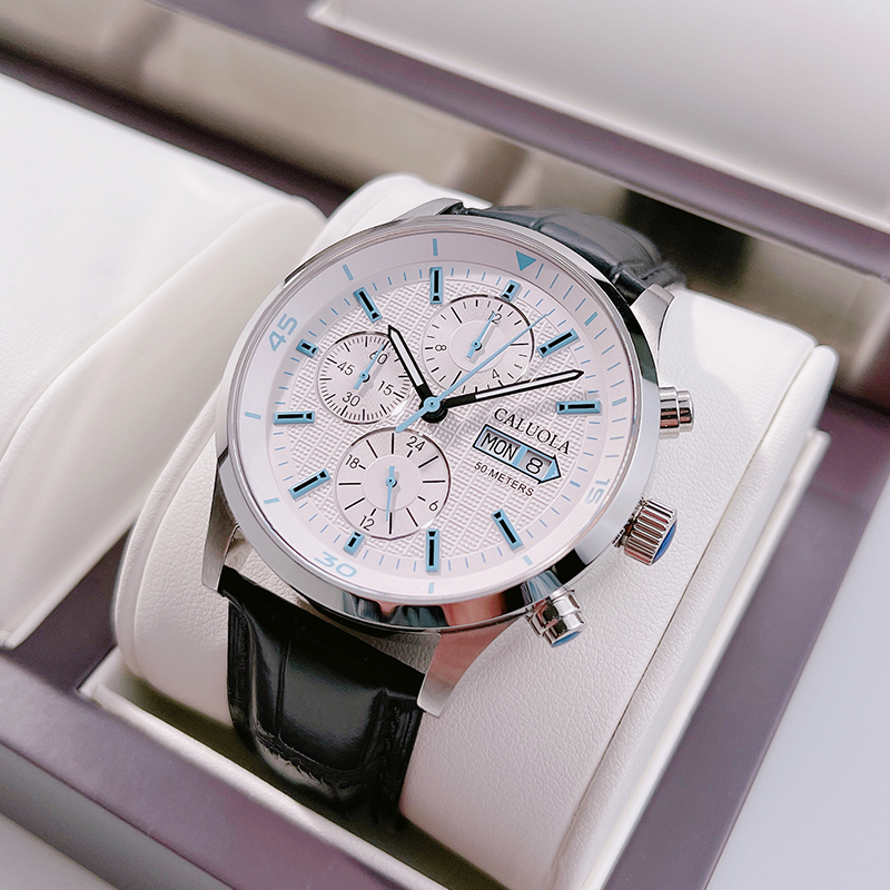 卡罗莱2022年新款多功能全自动机械表男士手表男表品牌正品防水潮