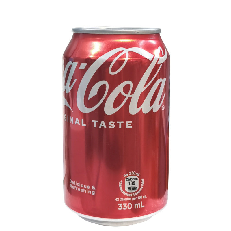 可乐香港进口太古碳酸饮料330ml罐装零度柠檬碳酸饮料