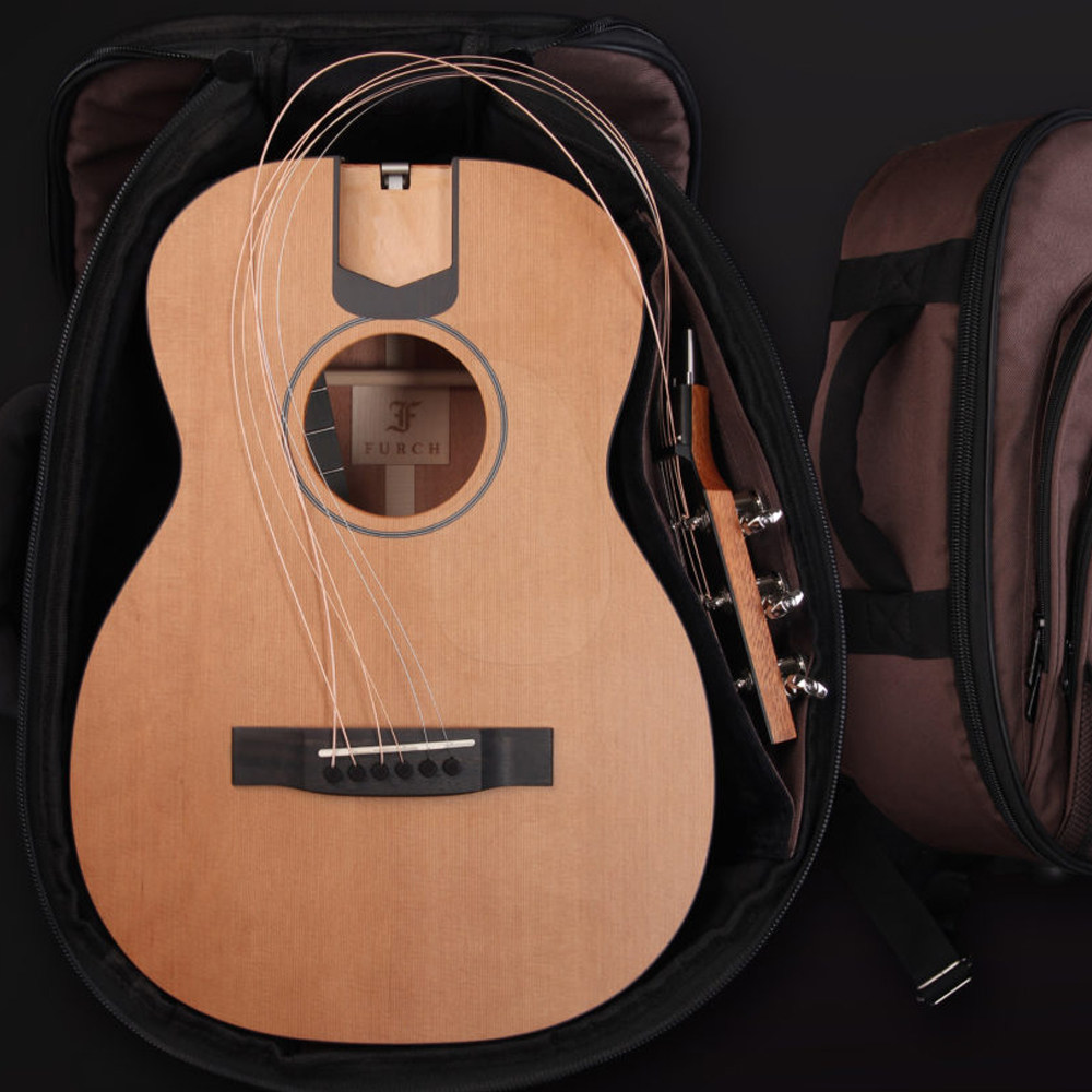 furchlittlejanelj10cm全单旅行折叠原声民谣吉他民谣吉他
