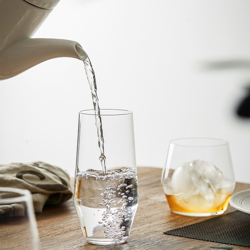 日本进口东洋佐佐木轻薄离子强化无铅玻璃杯饮料玻璃杯