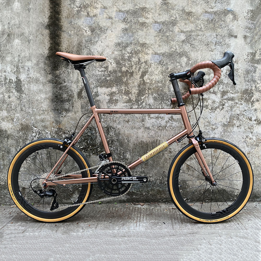 tsunami通勤轻便公路小轮钢架海啸金钢架玫瑰超轻公路自行车