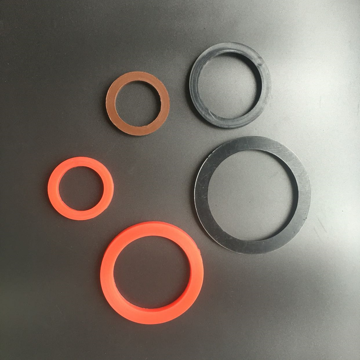 不锈钢快速接头垫片硅胶垫片o型密封圈耐油丁腈全氟橡胶1/2/3/4寸