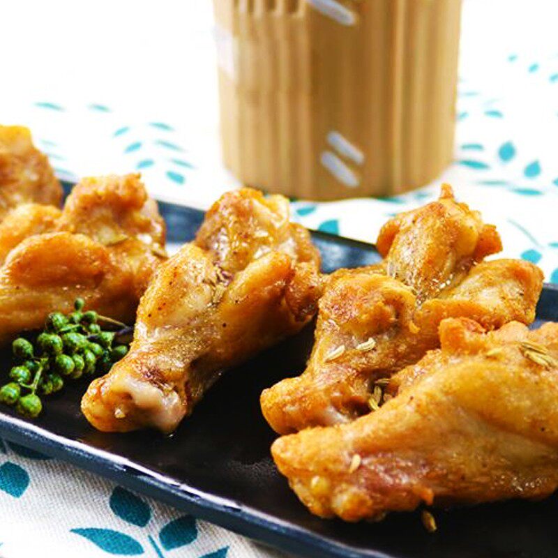 凤祥孜然风味扒翅冷冻半成品速冻小吃熟制炸鸡翅生鸡翅