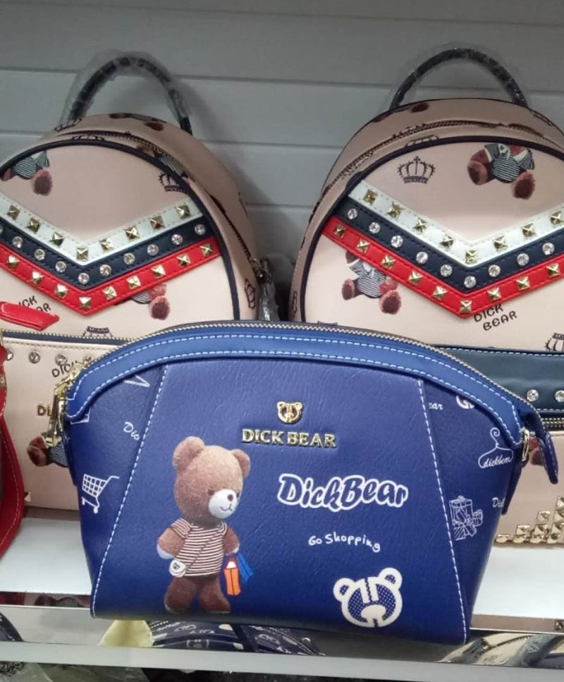 专柜迪克熊3052新款斜跨包日韩小熊单肩ol女士女士包袋