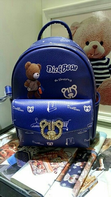 专柜正品迪克熊2020新款b2978双肩背包迷你韩版双肩背包