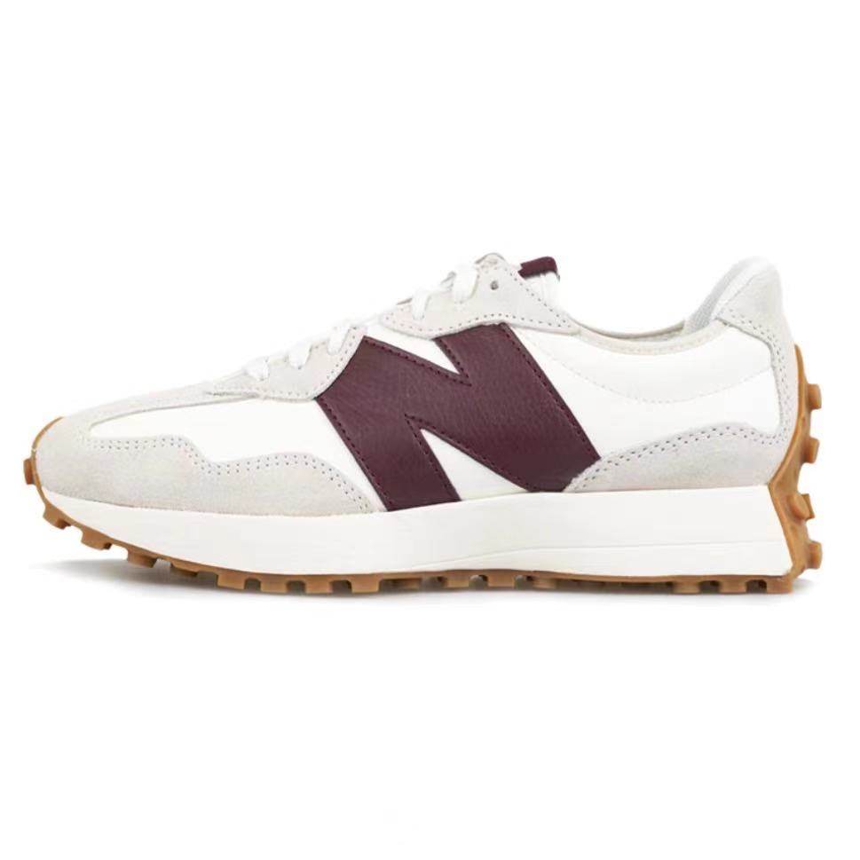 newbalance新百伦nb327米黄色小红联名增高透气运动鞋跑步鞋