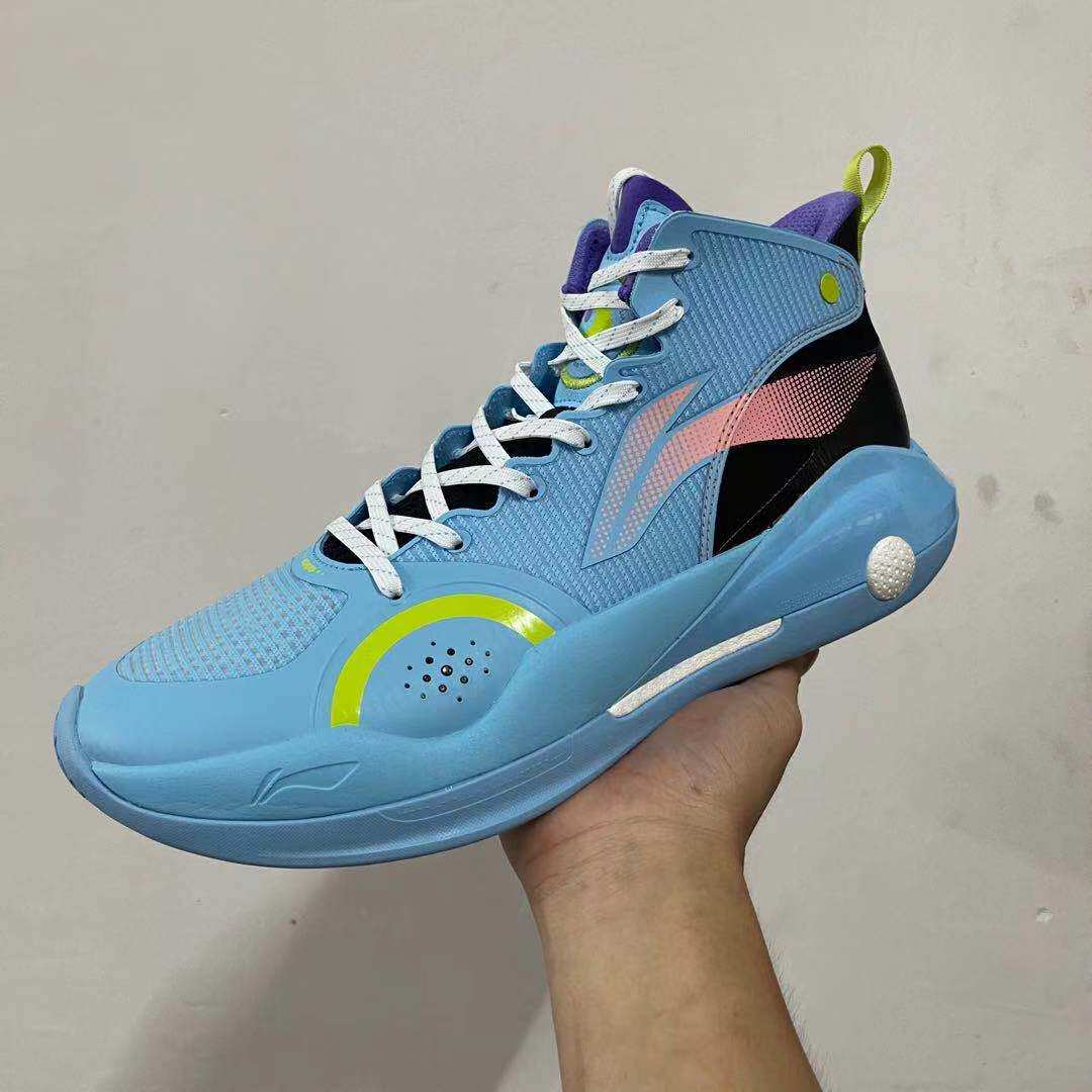 球鞋李宁驭帅篮2021新款男子减震回弹专业篮球鞋