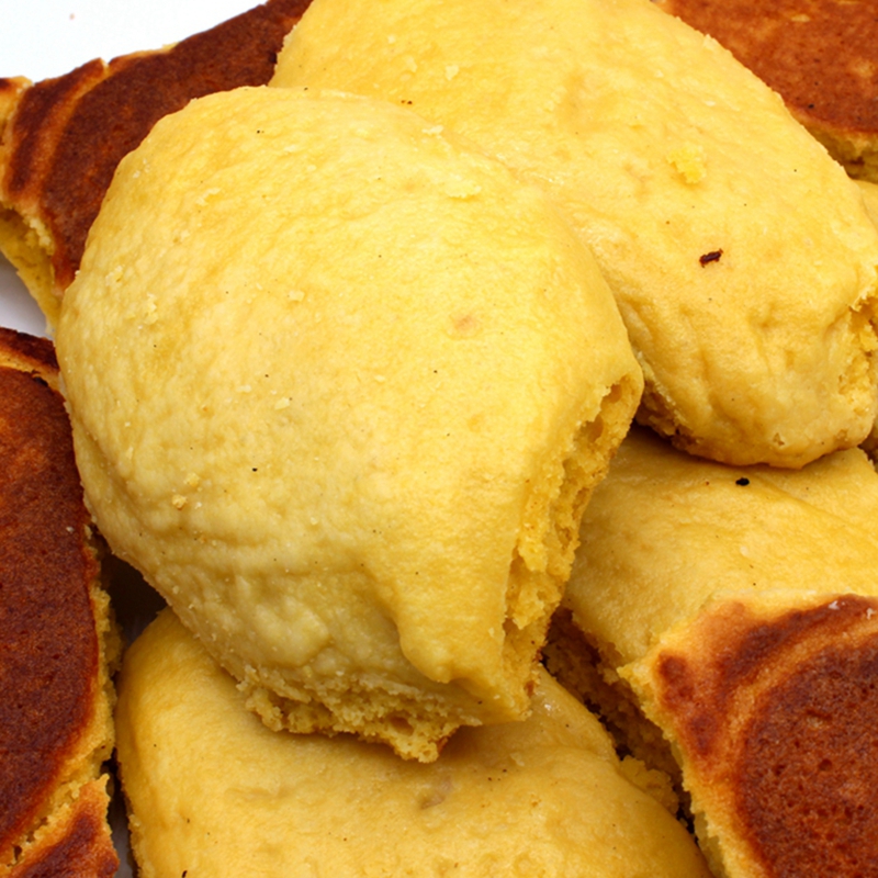 东北北大饼子玉米面铁锅无糖北方面食粗粮手工传统中式糕点