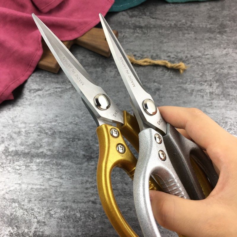 日本进口sk5剪刀不锈钢多功能家用厨房鸡鸭鱼骨厨房剪刀