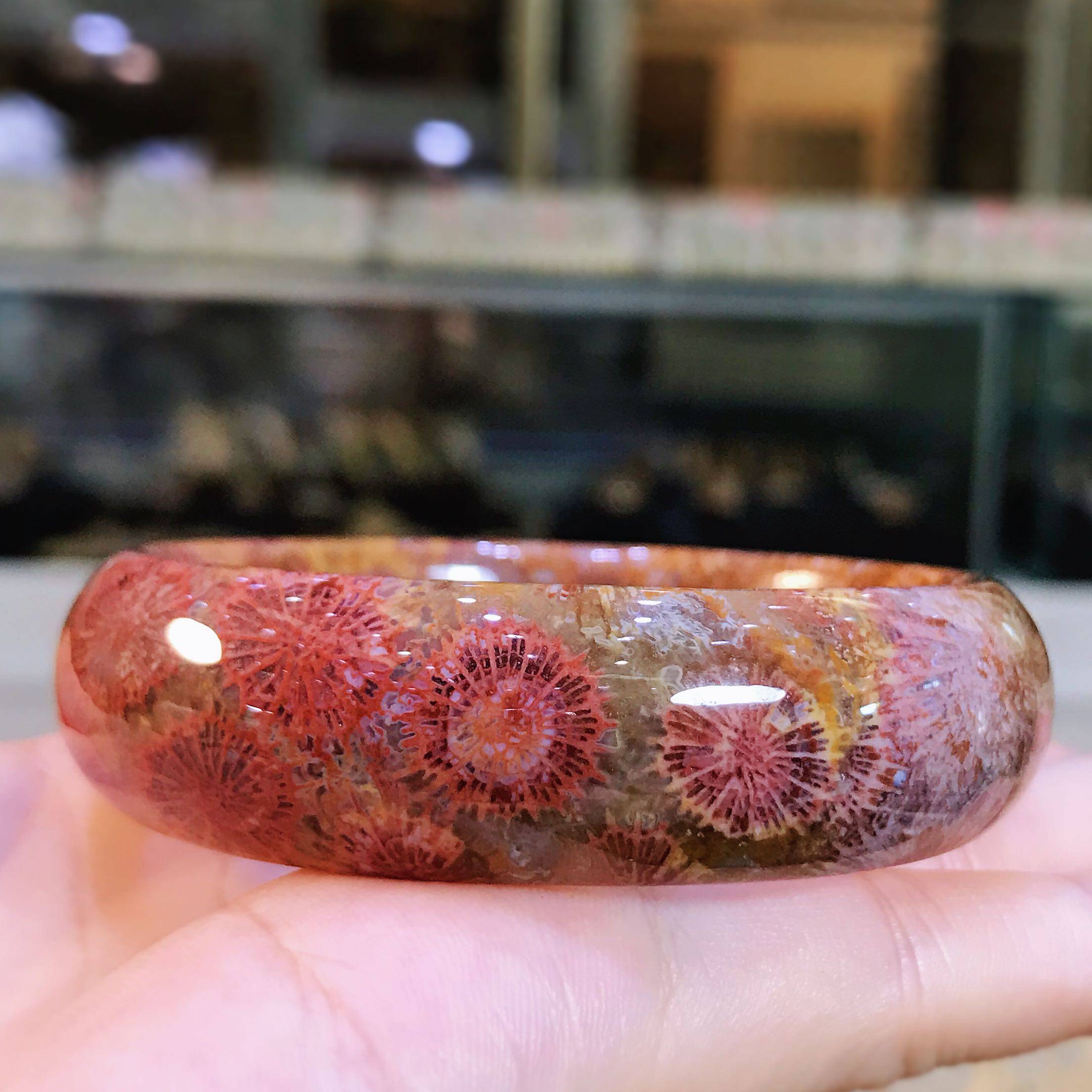 手镯精品珊瑚梦幻紫罗兰藏蓝蓝色金沙帝王绿满手镯