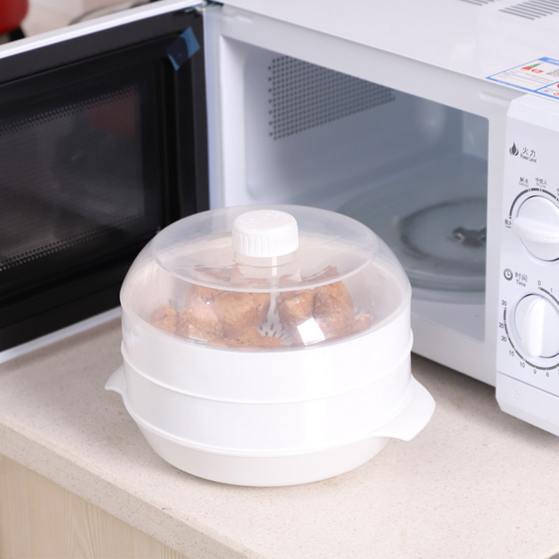 微波炉专用器皿加热容器蒸笼多功能包子馒头神器微波炉专用盒