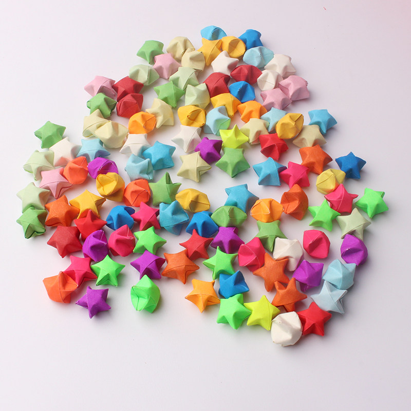 成品星星夜光手工幸运星折叠折纸礼物幸运星
