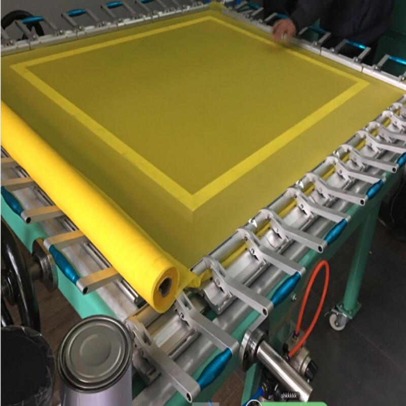 张网机拉网机绷网机机械链条式 拉网机 高精密双导轨双夹头机械式