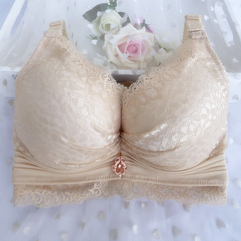 小胸厚聚拢调整型女内衣文胸超厚8cm平胸加厚9cm胸衣奶罩特厚胸罩