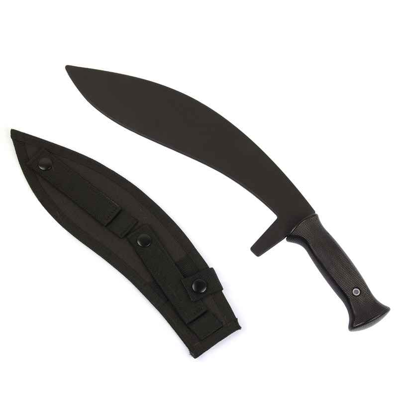 仿真尼泊尔狗头橡胶软刀战术舞台影视剧野战训练刀