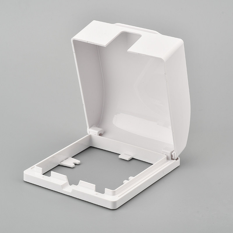 粘贴防水白色浴室开关插座安装胶粘电源防溅盒防溅盒