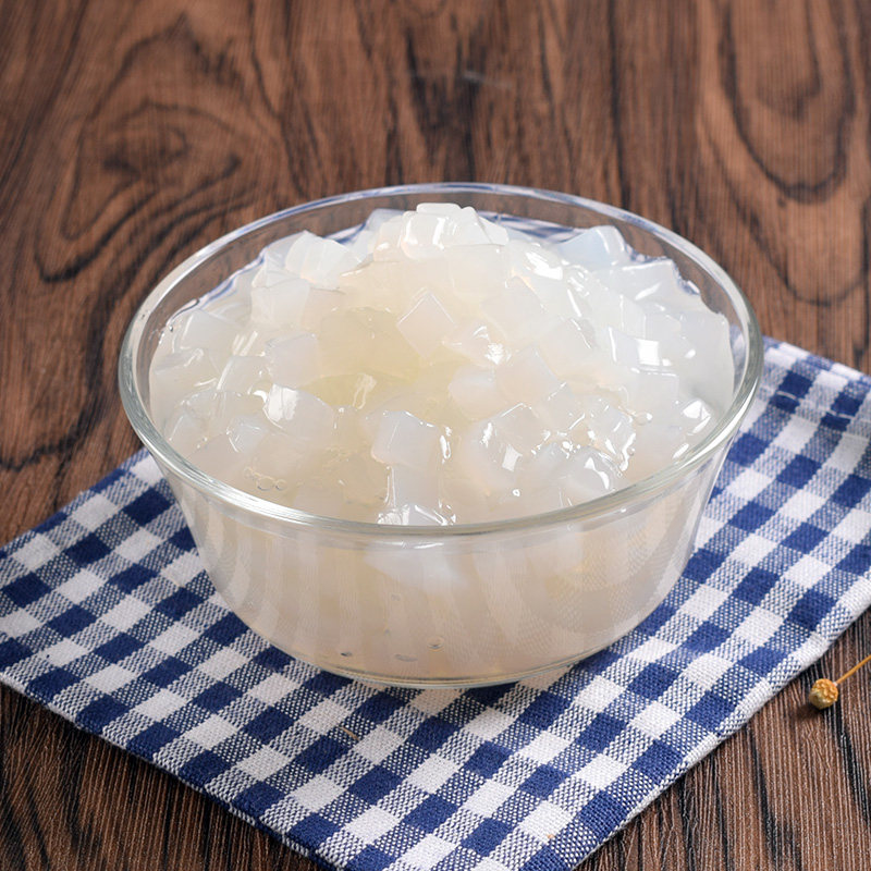 茶颜公举椰果奶茶专用原味椰果肉 椰果粒小袋装珍珠奶茶原料1kg