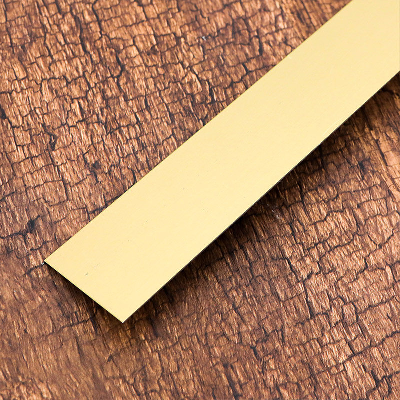 不锈钢线条平板装饰钛金金条玫瑰背景墙吊顶包边条收边条