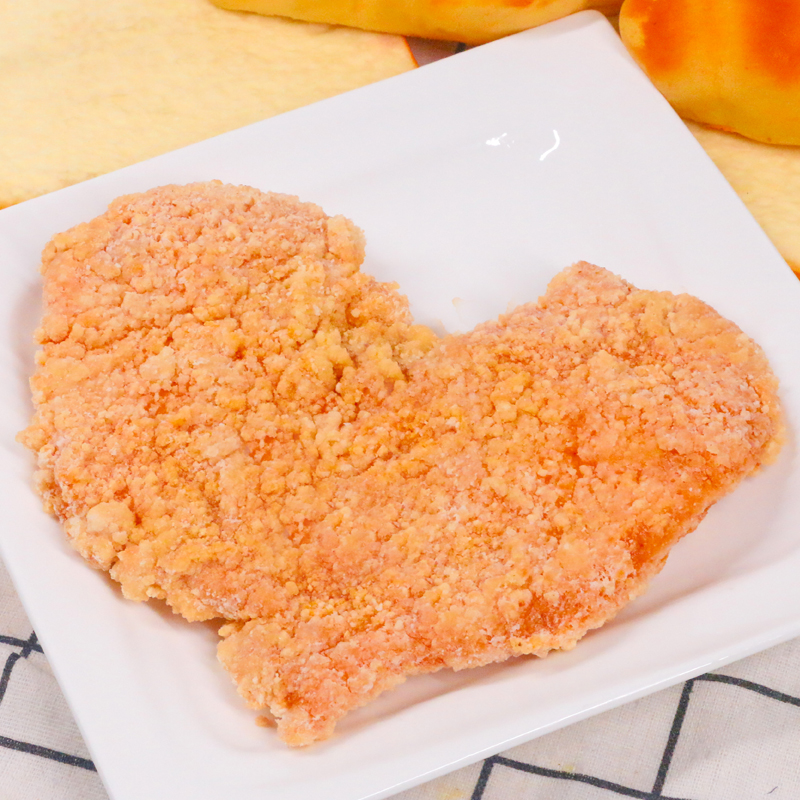 台式大鸡排200g10片油炸香辣鸡排冷冻半成品调理心型鸡排香辣口味