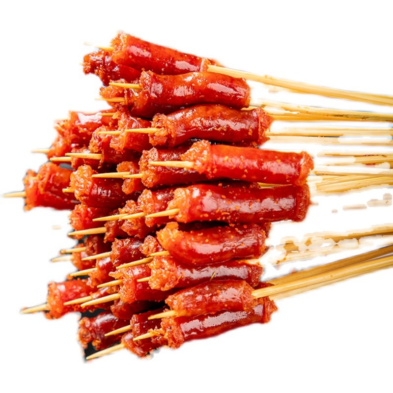 小串腊肠商用1000串冷冻冻肉香肠一口肠涮串火锅香肠