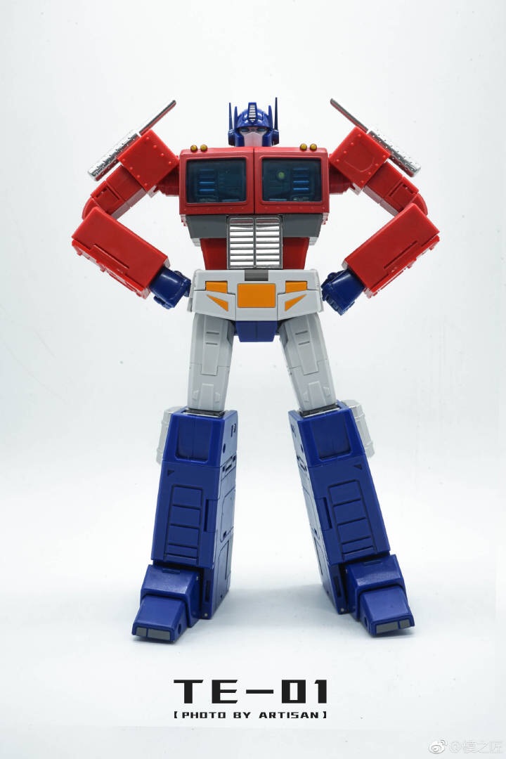 二哥模玩te01擎天柱op原色mp汽车人双头玩具变形金刚模型专区