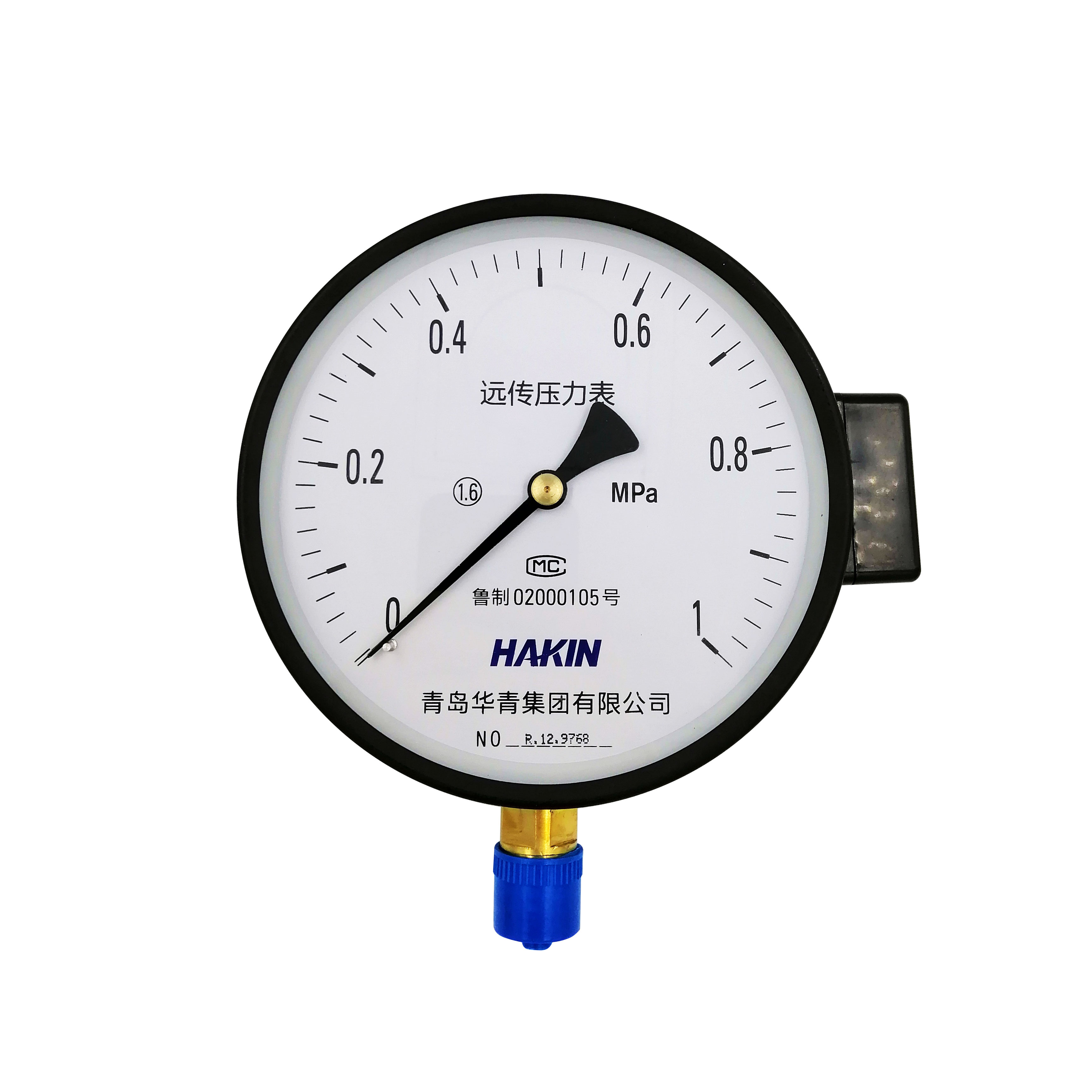 青岛华青远传压力表ytz150电阻远程恒压供水规格压力表