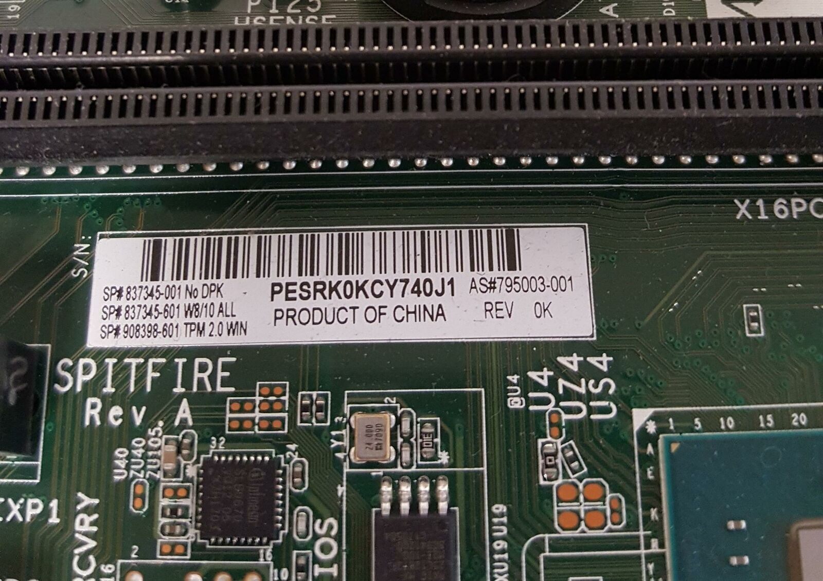 惠普hpz240sff工作站主板1151针837345-001795003-001主板