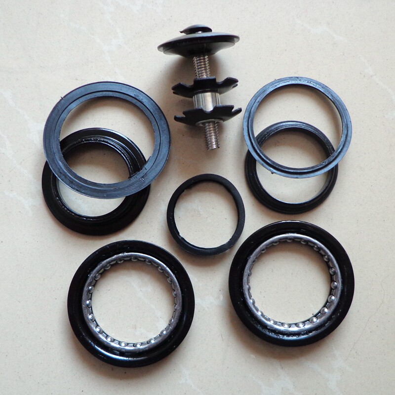 自行车碗组山地车前叉碗组立碗套装车头44mm飞车自行车车头碗