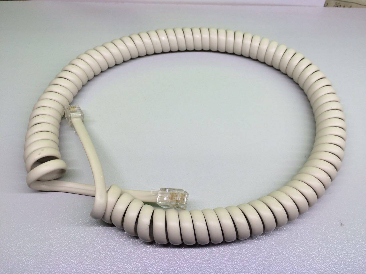 包邮2米家用办公电话机加长听筒手柄曲线步步高电话线