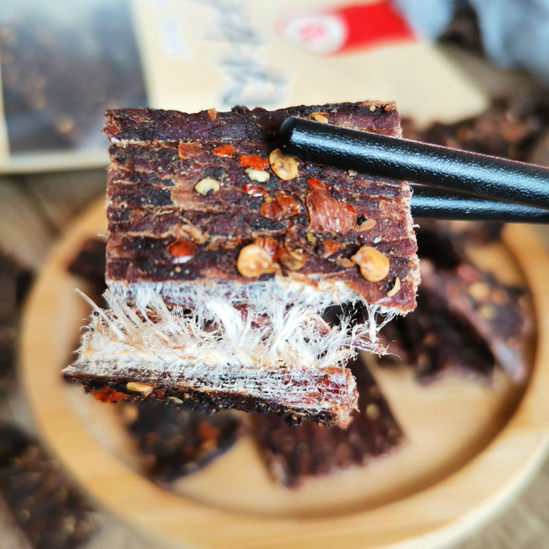 牛肉干手撕风干麻辣五香华祥250克四川特产小吃牛肉类