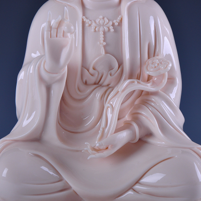 清仓观音佛像供奉家用家居室内装饰品风水镇宅陶瓷观世音菩萨摆件