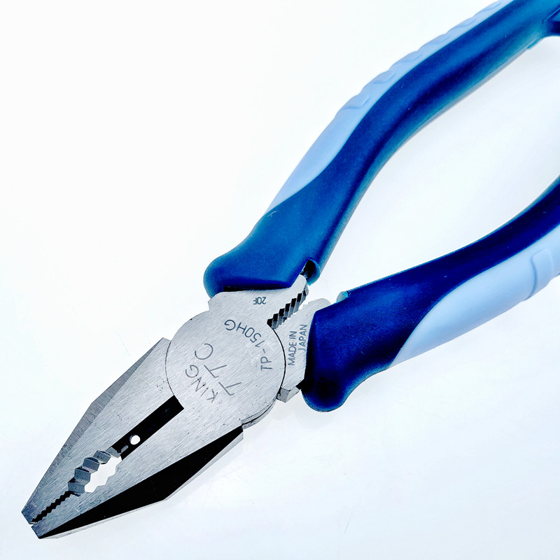 原装日本ttc钢丝tp200hg进口省力平口钳老虎钳克丝钢丝钳