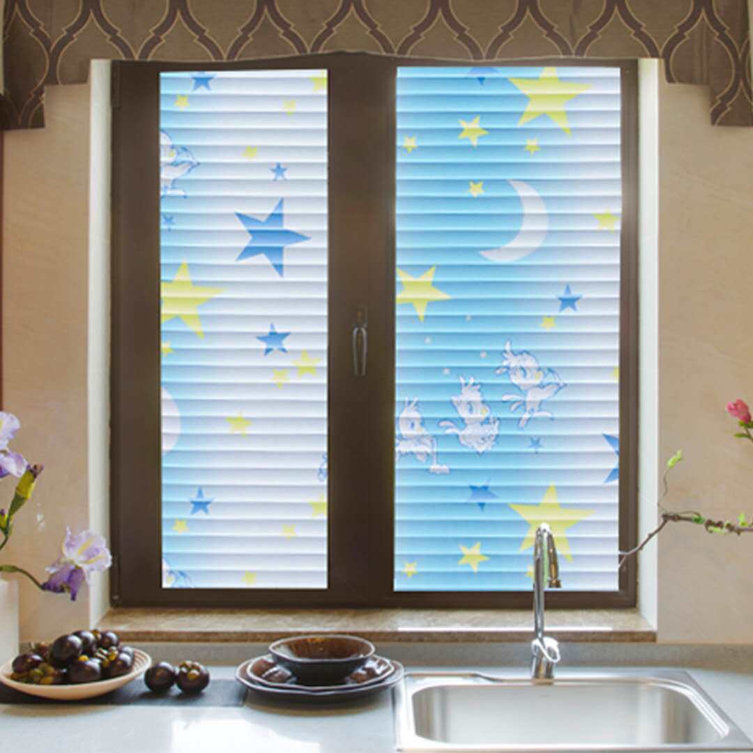 窗花纸窗贴磨砂贴纸卫生间透光不透明浴室玻璃纸遮光窗户自粘贴膜