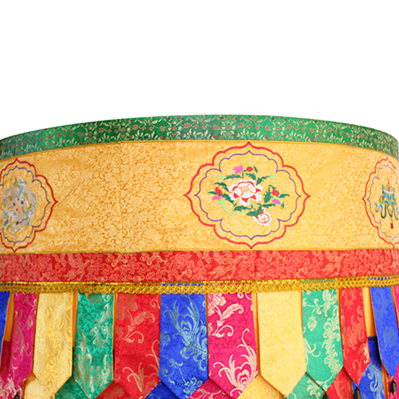 佛教用品宝盖黄龙伞密宗百叶华盖经幢幡盖菩萨宝盖佛堂装饰绣品