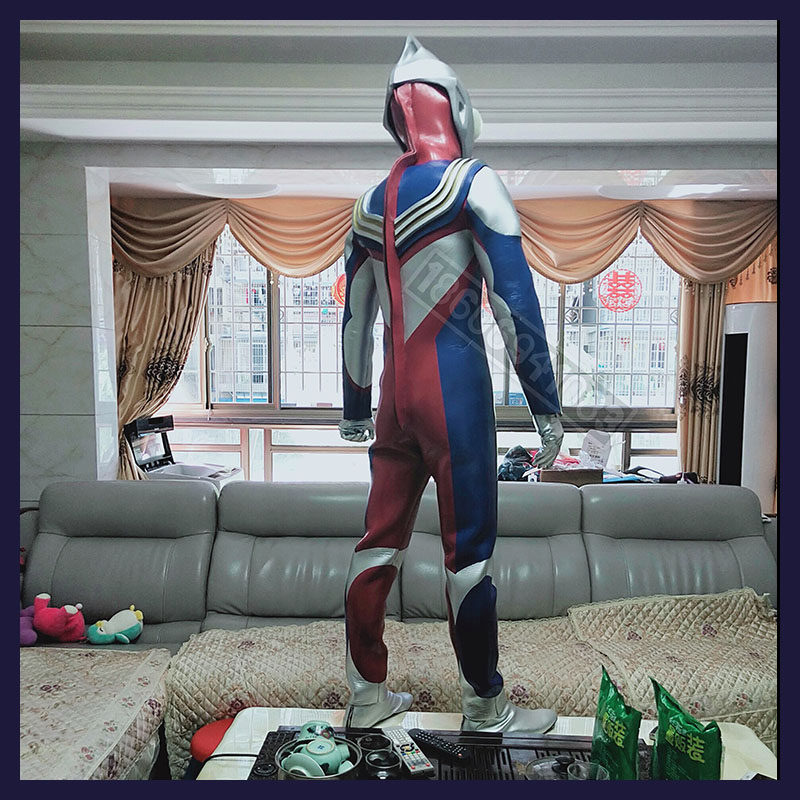 奥特曼迪迦皮套 雷欧皮套 cosplay 超人 真人可穿戴 暖场道具