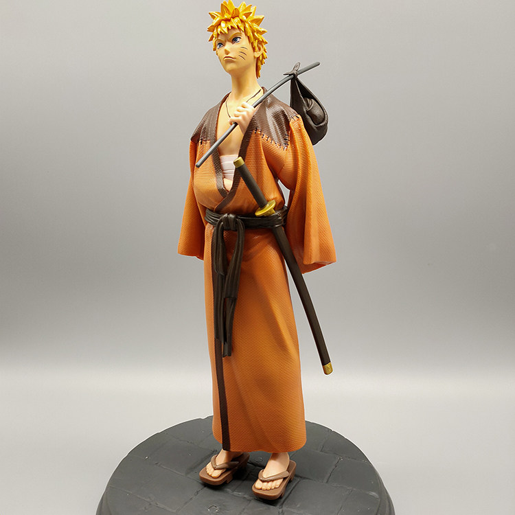 火影忍者疾风风传日式和服鸣人手办佐助模型摆件手办