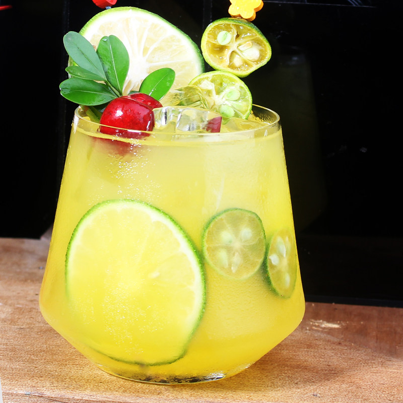 金桔饮料自然尚品金桔汁桔汁浓缩果汁1kg柠檬浓缩果蔬汁