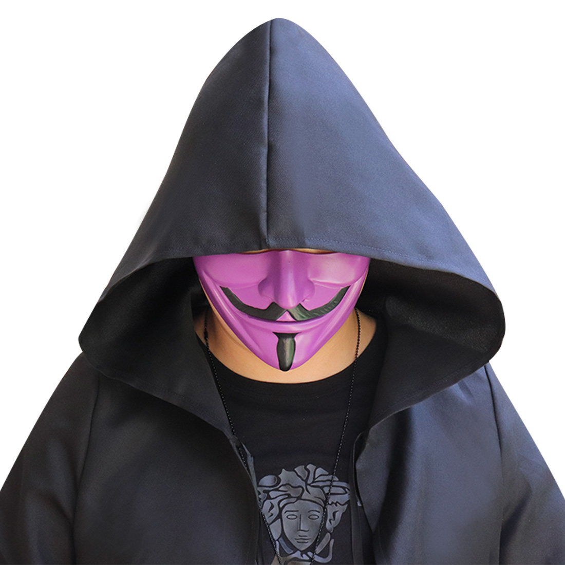 蛭子微笑面具万圣节派对道具化妆舞会演出用品漆黑的子弹影胤小丑