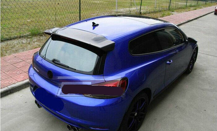 尚酷尾翼适用于votex碳纤scirocco运动改装尾翼