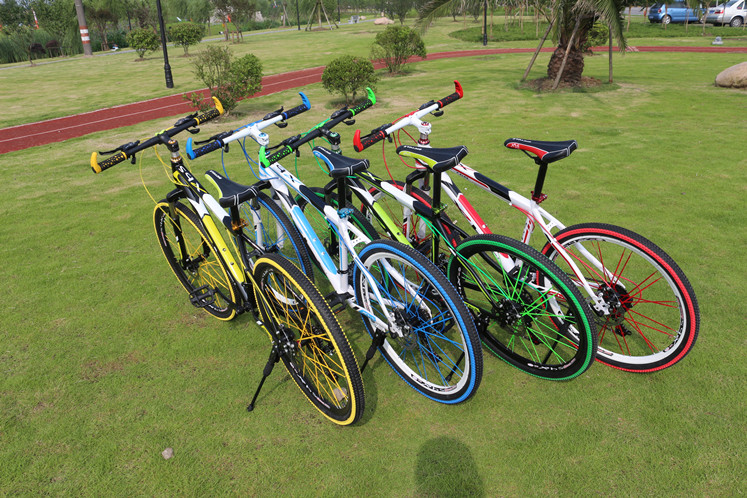 暇步士xbs24/26寸山地自行车男女全国包邮21变速减震快拆双碟刹车