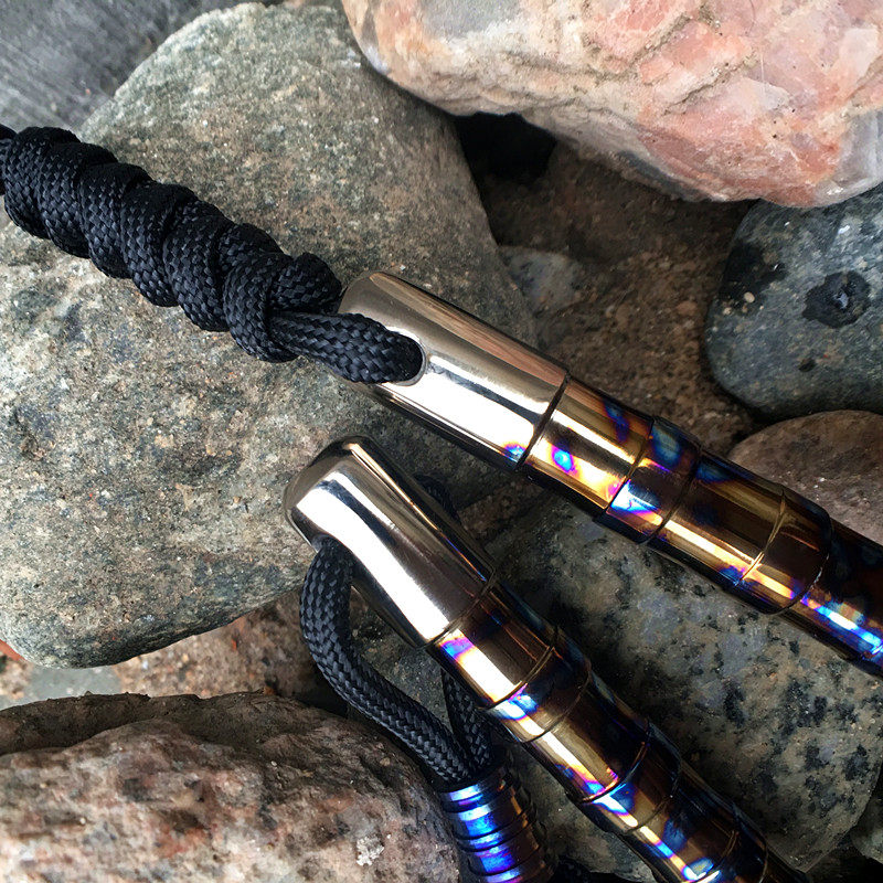 棍酷tc4金酷棒钛战术酷棒女子防身钛合金edc其他防护救生装备