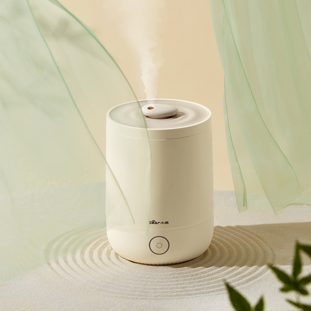小熊加湿器家用低噪卧室孕妇婴儿办公室桌面空气加湿器