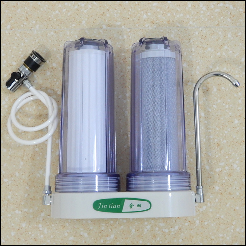 净水器金田两级双级净水机过滤器厨房流量粗滤净水器