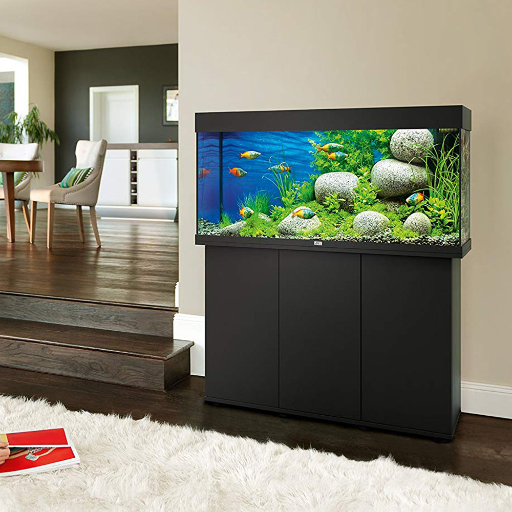 juwel德国水草三湖1米静音桌面落地rio180客厅桌面缸