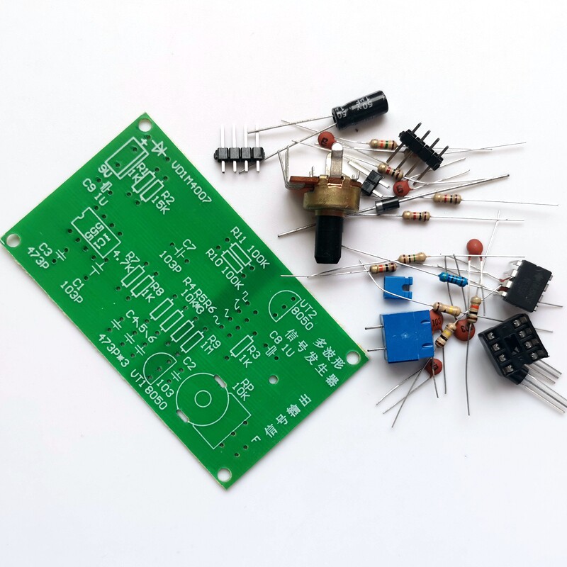 ne555多路波形发生器正弦波三角方波电子电子制制作其它元器件